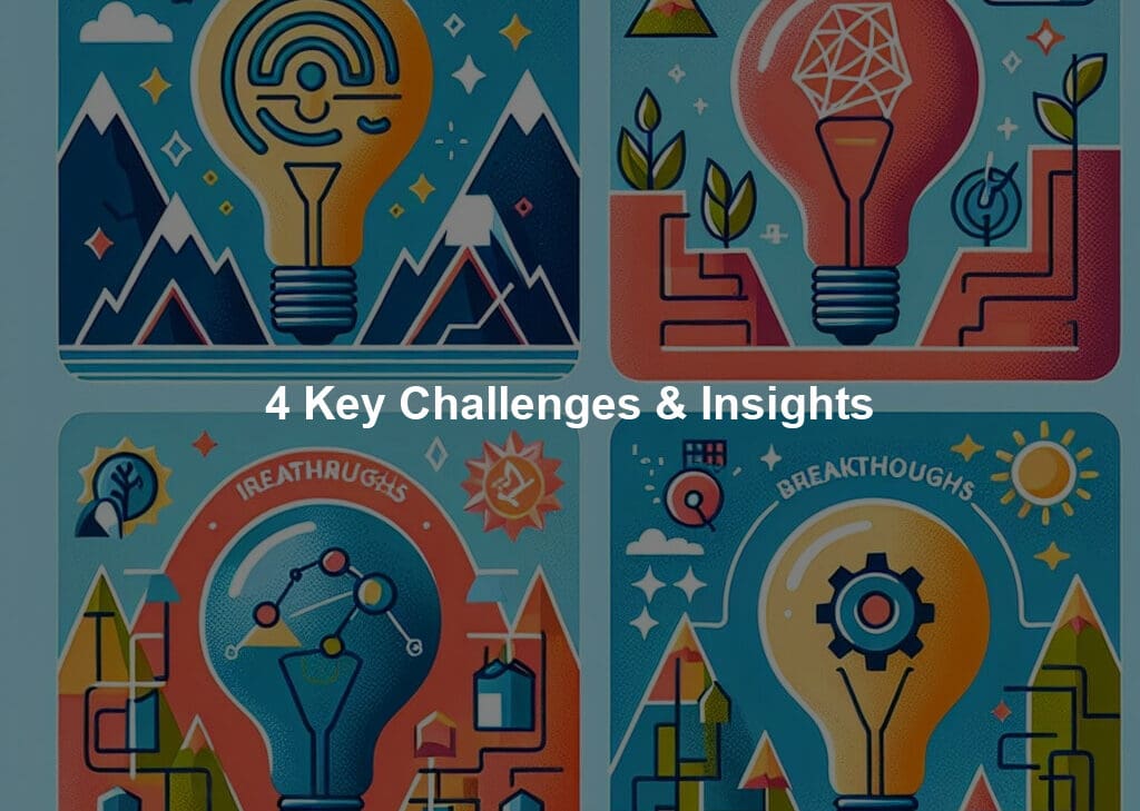 4 Key Challenges & Insights