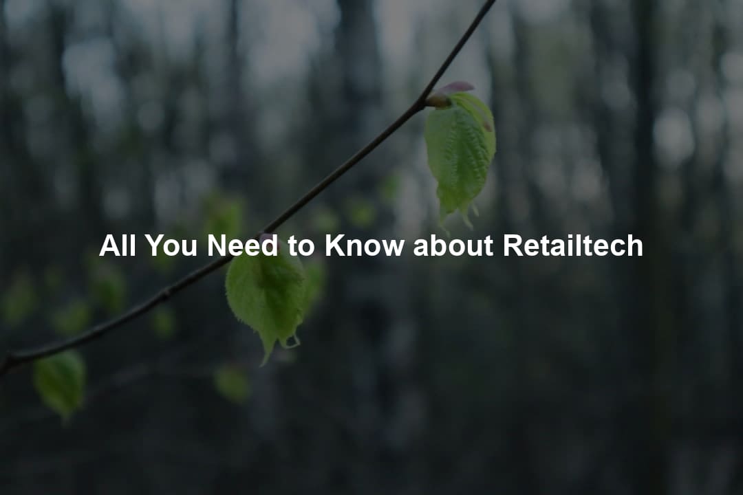 All You Need to Know about Retailtech