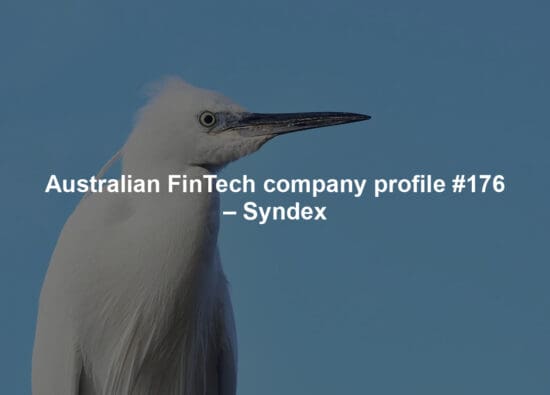 Australian FinTech company profile #176 – Syndex