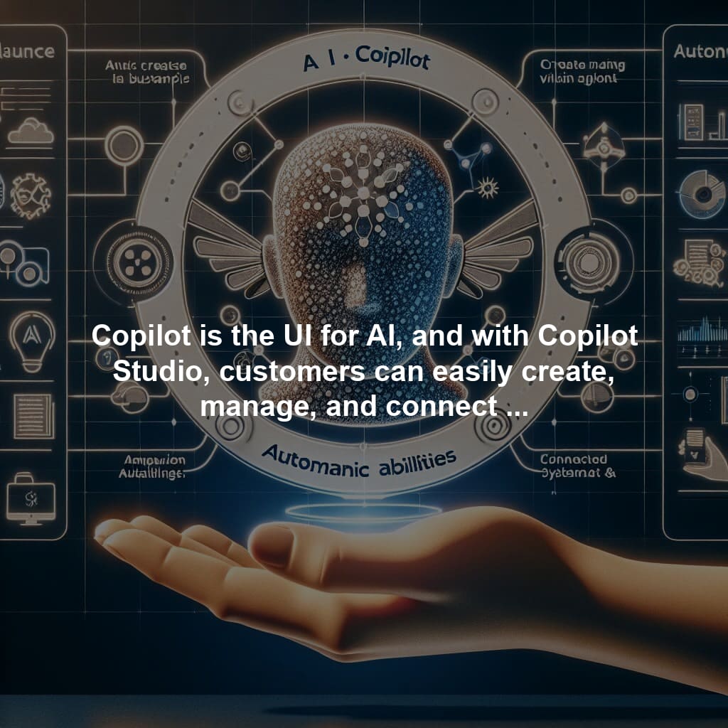 Copilot is the UI for AI, and with Copilot Studio, customers can easily create, manage, and connect agents to Copilot. Today we announced new autonomous agent capabilities across Copilot Studio and Dynamics 365 to help scale the impact of every individual, team, and business function.