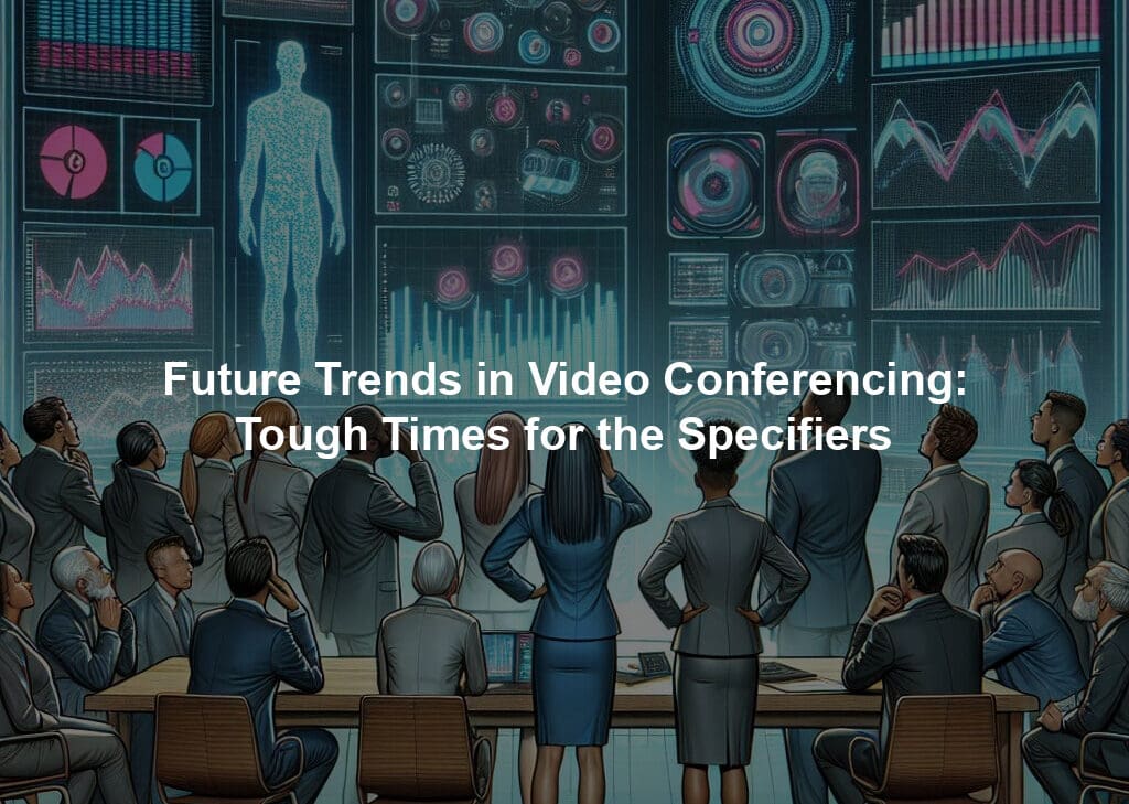 Future Trends in Video Conferencing: Tough Times for the Specifiers