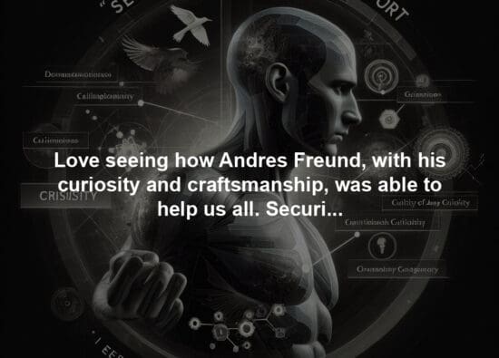 Love seeing how Andres Freund, with his curiosity and craftsmanship, was able to help us all. Security is a team sport, and this is the culture we need everywhere.