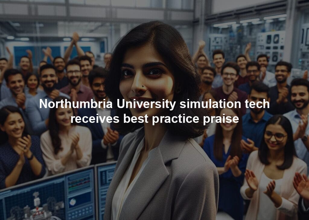 Northumbria University simulation tech receives best practice praise