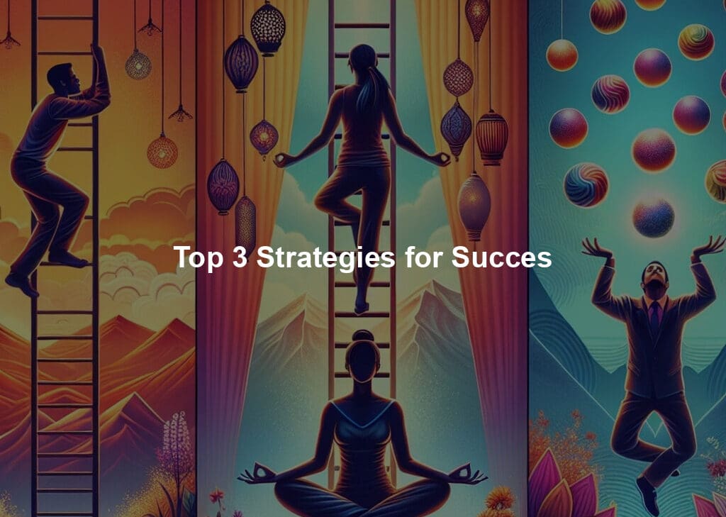 Top 3 Strategies for Succes