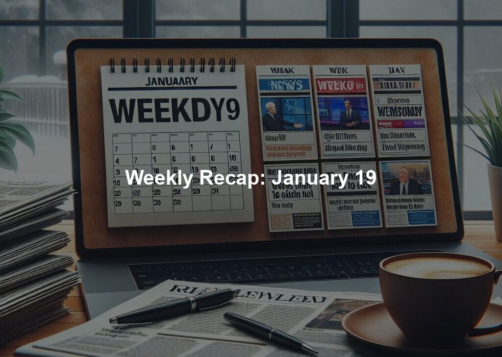 Weekly Recap: January 19