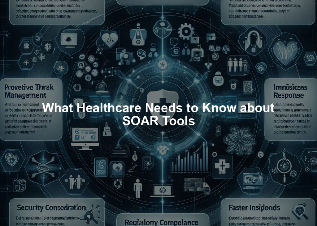 What Healthcare Needs to Know about SOAR Tools